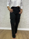 PANTALÓN CARGO NEGRO