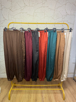 PANTALON SATINADO GLOBO