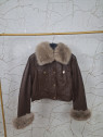 CHAQUETA DE CUERO PELOS