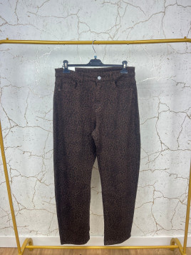PANTALÓN VAQUERO LEOPARDO