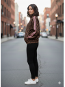 SUDADERA LEOPARDO RAYAS