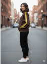 SUDADERA LEOPARDO RAYAS