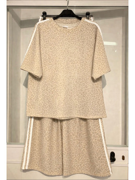 CHANDAL LEOPARDO MANGA CORTA