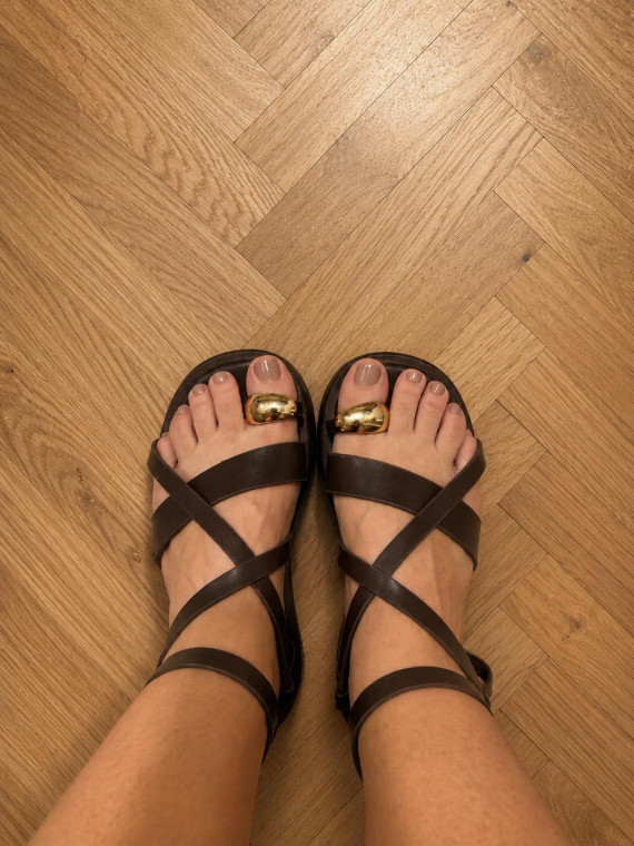 SANDALIAS CRUZADA