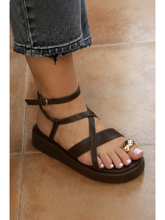 SANDALIAS CRUZADA