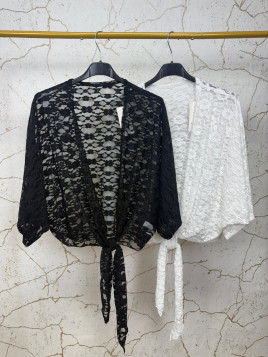 SOBRECAMISA ENCAJE PLAYERA